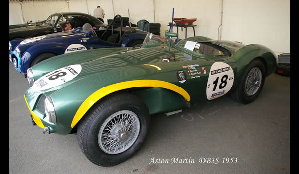 Aston Martin DB3S 1953-1956  3 4 front